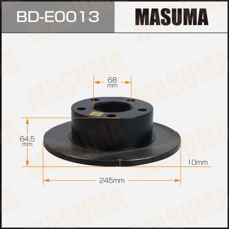 Brake disk Masuma, BD-E0013