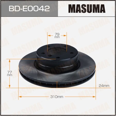 Brake disk Masuma, BD-E0042