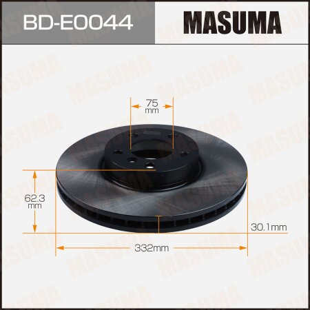 Brake disk Masuma, BD-E0044