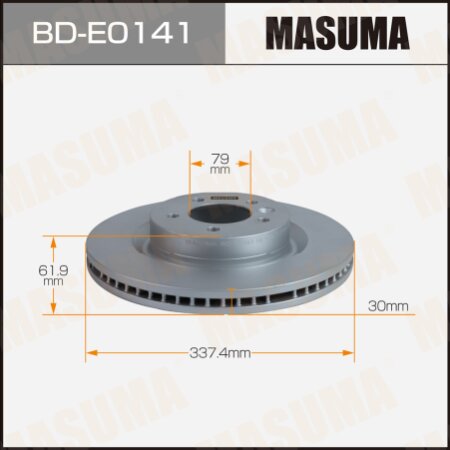 Brake disk Masuma, BD-E0141