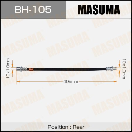 Brake hose Masuma, BH-105