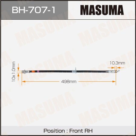 Brake hose Masuma, BH-707-1