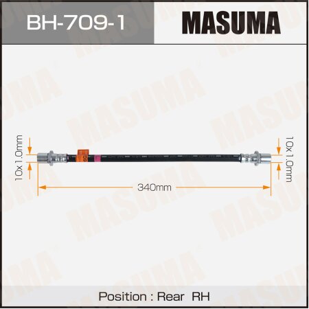 Brake hose Masuma, BH-709-1