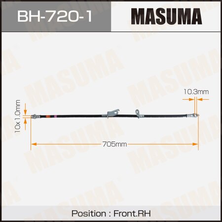 Brake hose Masuma, BH-720-1