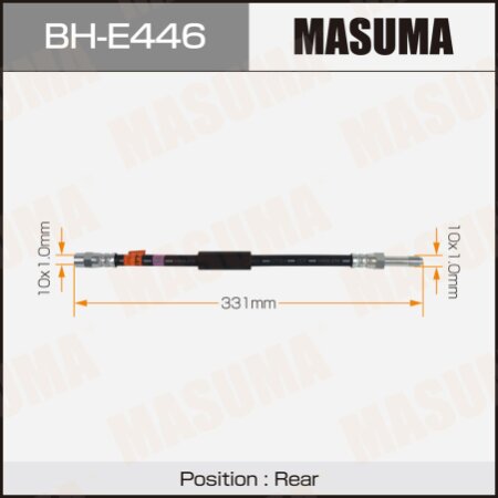 Brake hose Masuma, BH-E446