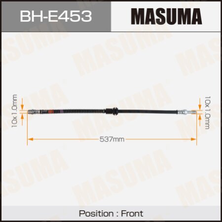 Brake hose Masuma, BH-E453