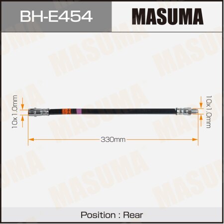 Brake hose Masuma, BH-E454
