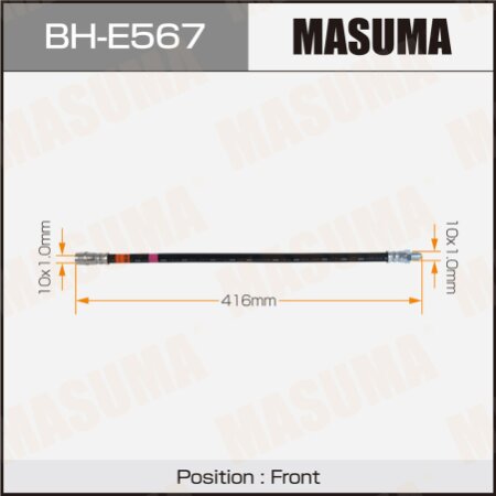 Brake hose Masuma, BH-E567