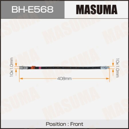 Brake hose Masuma, BH-E568