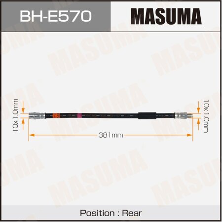 Brake hose Masuma, BH-E570