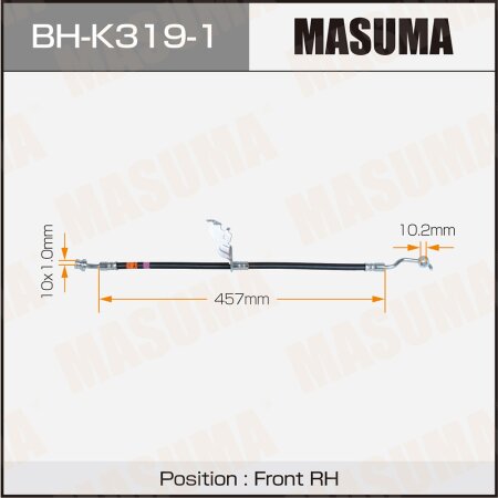 Brake hose Masuma, BH-K319-1