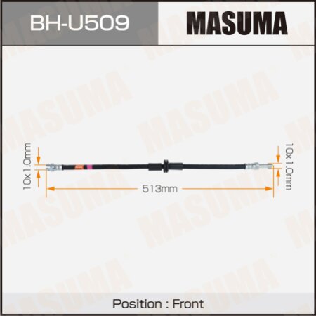 Brake hose Masuma, BH-U509