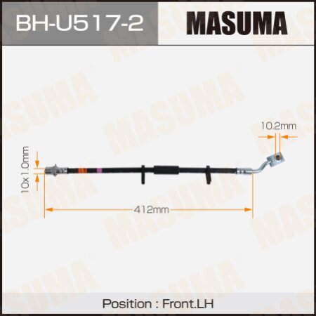 Brake hose Masuma, BH-U517-2