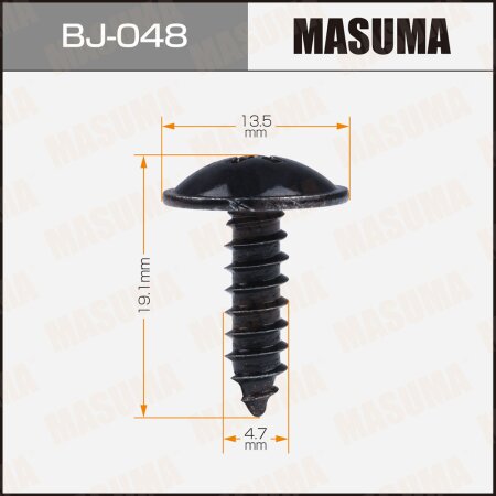 Self-tapping screw Masuma ST4.8X16, set of 10pcs, BJ-048