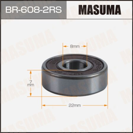 Ball bearing Masuma 8*22*7mm, BR-608-2RS