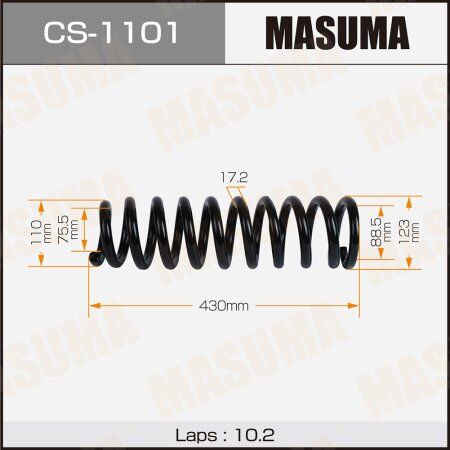 Coil spring Masuma, CS-1101