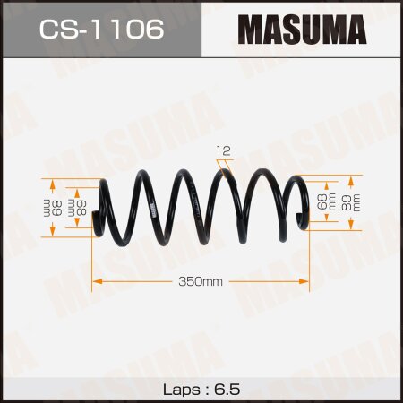 Coil spring Masuma, CS-1106