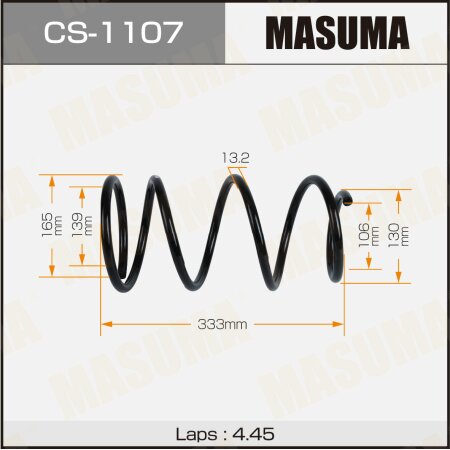 Coil spring Masuma, CS-1107