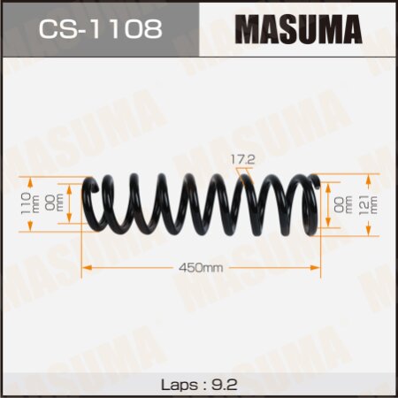 Coil spring Masuma, CS-1108