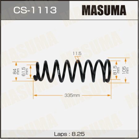 Coil spring Masuma, CS-1113