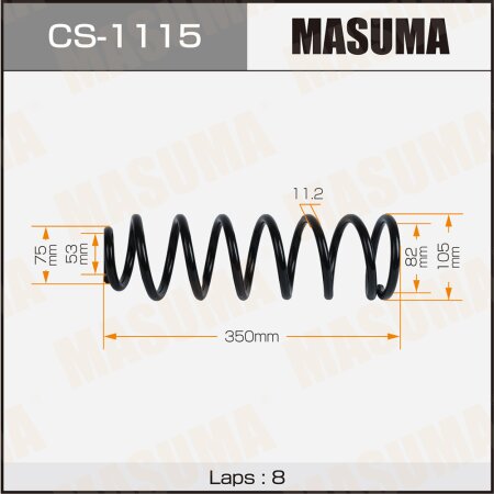 Coil spring Masuma, CS-1115