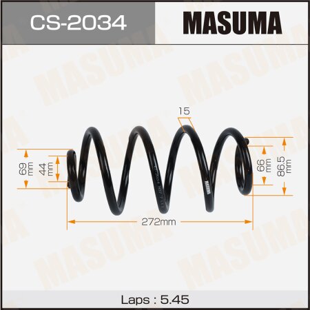 Coil spring Masuma, CS-2034