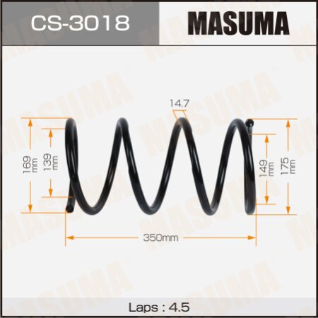 Coil spring Masuma, CS-3018