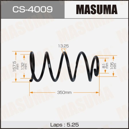 Coil spring Masuma, CS-4009