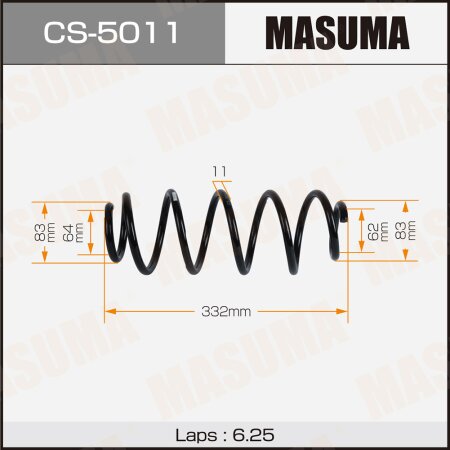Coil spring Masuma, CS-5011
