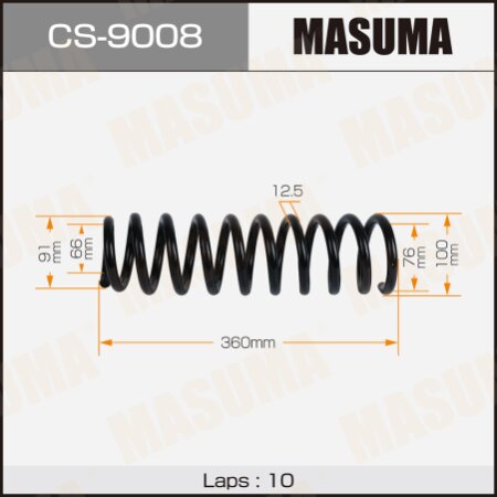 Coil spring Masuma, CS-9008