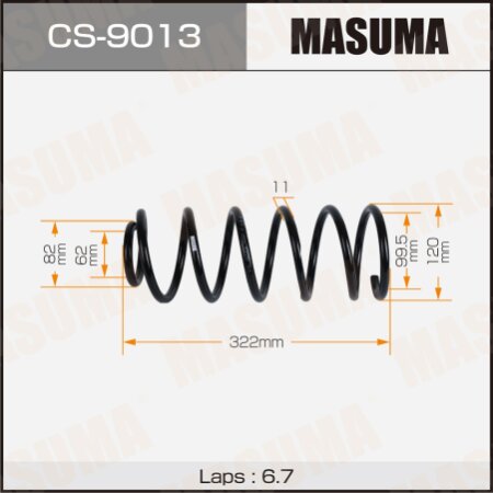 Coil spring Masuma, CS-9013