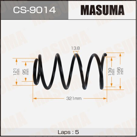 Coil spring Masuma, CS-9014