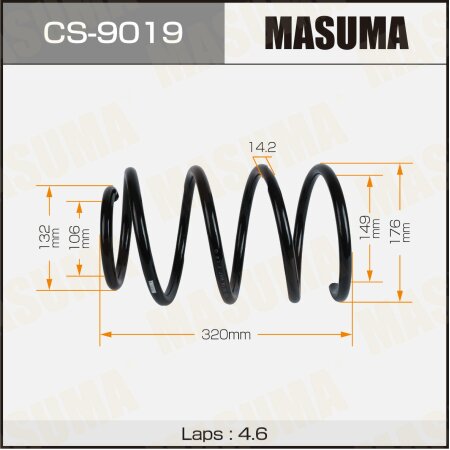 Coil spring Masuma, CS-9019