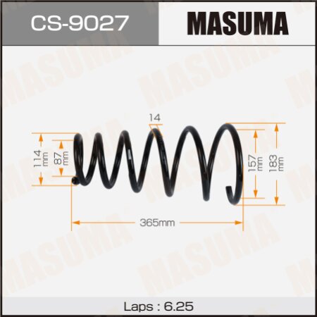 Coil spring Masuma, CS-9027