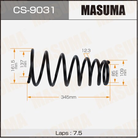 Coil spring Masuma, CS-9031