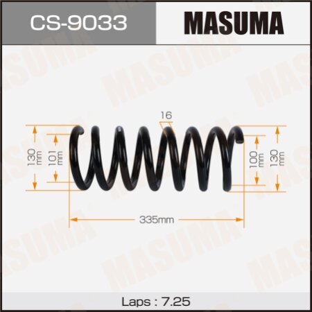 Coil spring Masuma, CS-9033