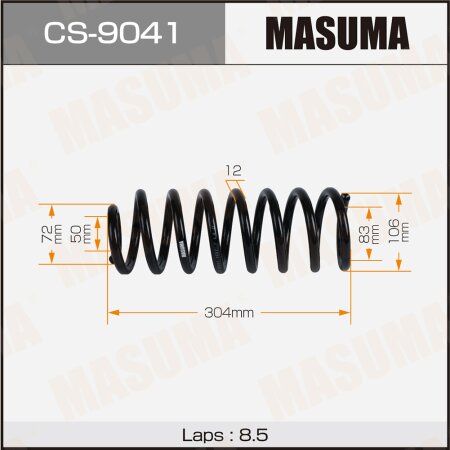 Coil spring Masuma, CS-9041