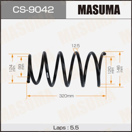 Coil spring Masuma, CS-9042