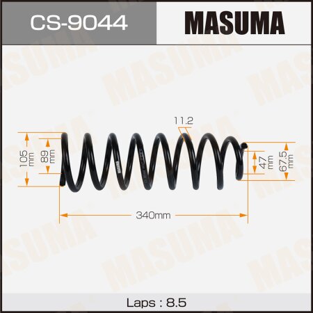 Coil spring Masuma, CS-9044