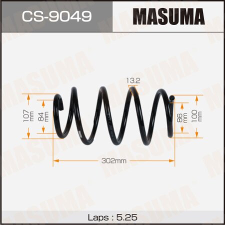 Coil spring Masuma, CS-9049