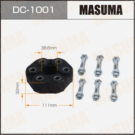Cardan transmission coupling Masuma, DC-1001