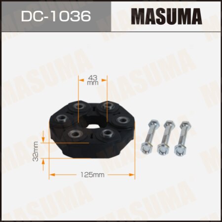 Cardan transmission coupling Masuma, DC-1036