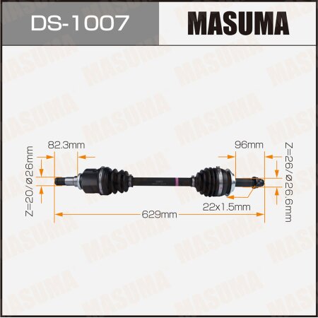 Drive shaft Masuma, DS-1007