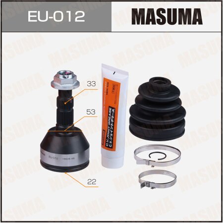 CV joint (outer) Masuma, EU-012