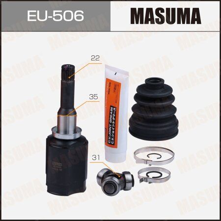 CV joint  (inner) Masuma, EU-506