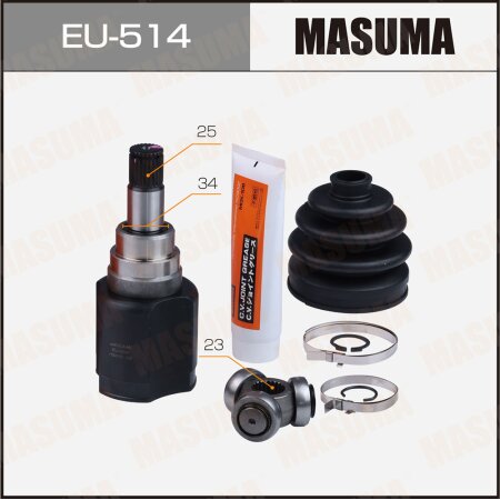 CV joint  (inner) Masuma, EU-514