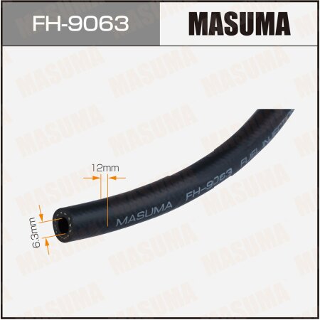 Fuel hose MASUMA 6.3x12mm x 25m (100PSI/6.9BAR), FH-9063