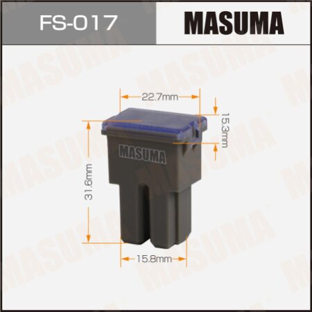 Car fuse Masuma, PAL 70A (Female), FS-017