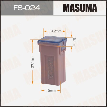 Car fuse Masuma, PAL mini 30A, FS-024