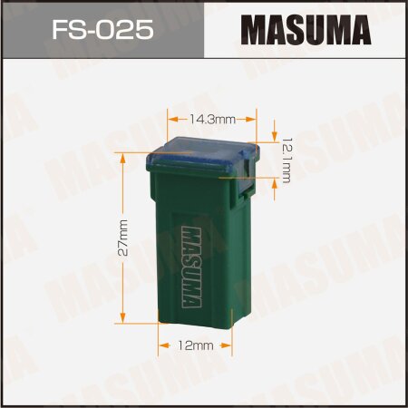 Car fuse Masuma, PAL mini 40A, FS-025